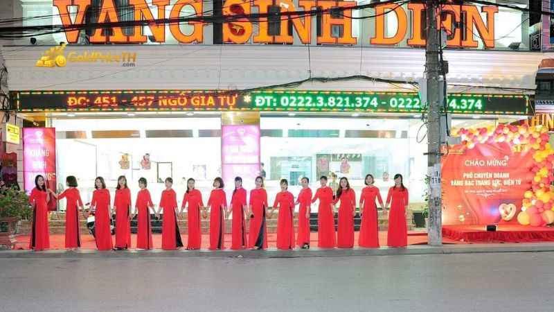 Vàng Sinh Diễn Bắc Ninh là một thương hiệu lớn để tham khảo giá