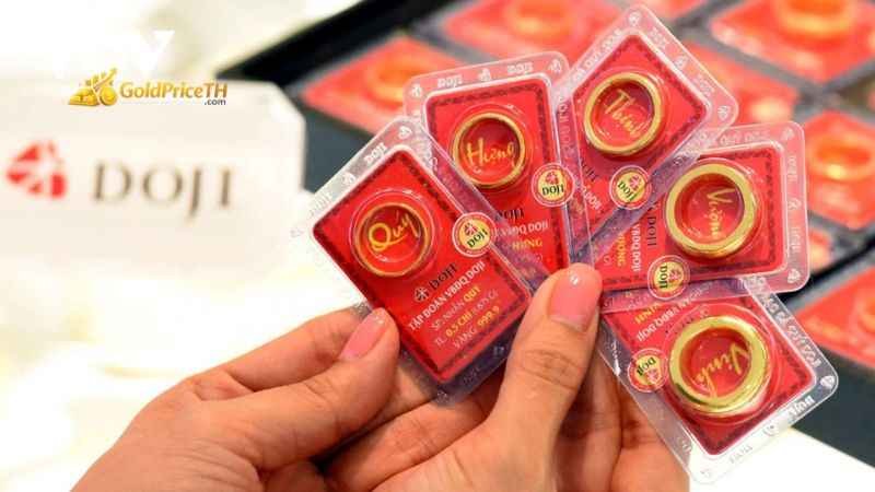 Cần cân nhắc khi tham khảo giá vàng DOJI