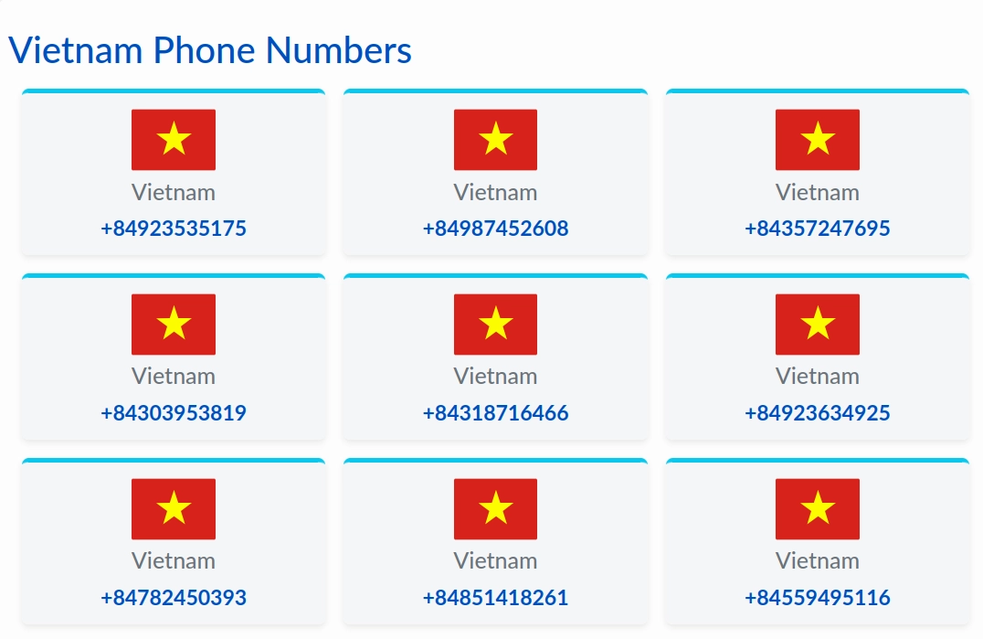 Chọn số điện thoại ảo để đăng ký Telegram