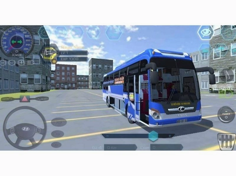 Điều khiển xe chân thực trong Bus Simulator Vietnam