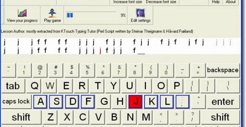 Game tập gõ phím nhanh Type Faster