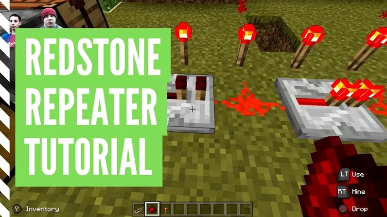 Tính năng Commands và Redstone trong Minecraft PE 1.2