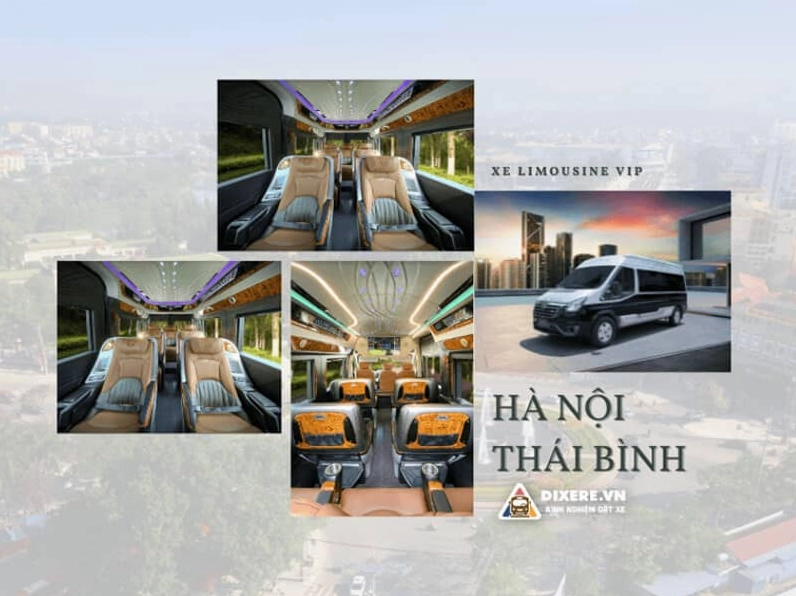 Xe Limousine Hà Nội Thái Bình – Đón/Trả Tận Nơi 2024
