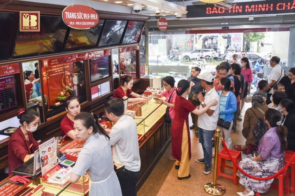Danh sách các tiệm vàng uy tín hàng đầu tại Hà Nội