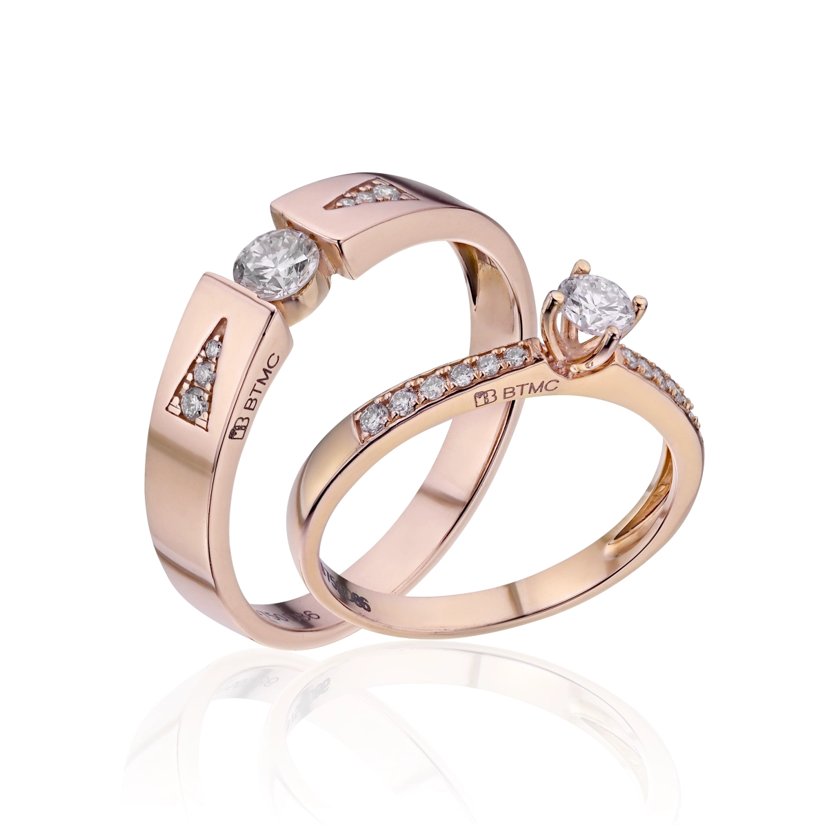 Bộ sưu tập nhẫn cưới Viên mãn - Sản phẩm trang sức tại các tiệm vàng uy tín