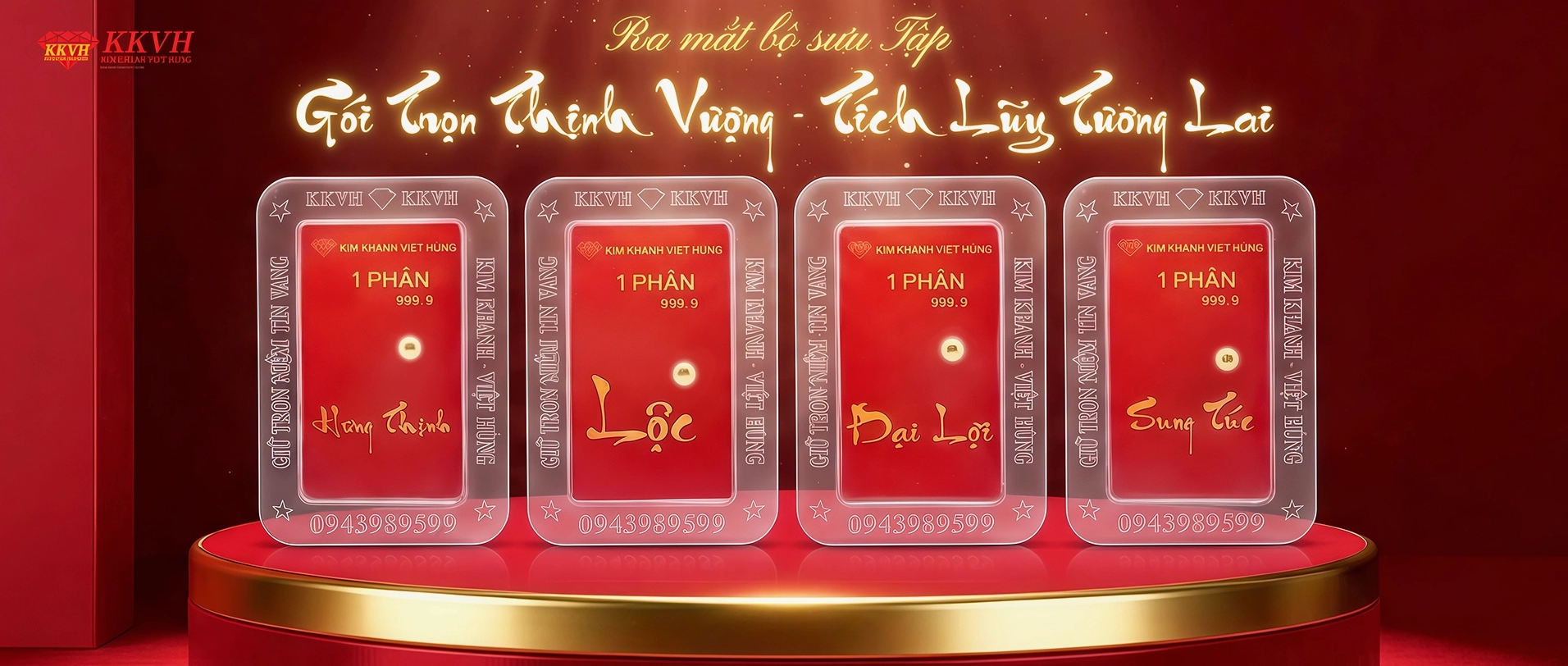 Bộ sưu tập vàng GÓI TRỌN THỊNH VƯỢNG - TÍCH LUỸ TƯƠNG LAI