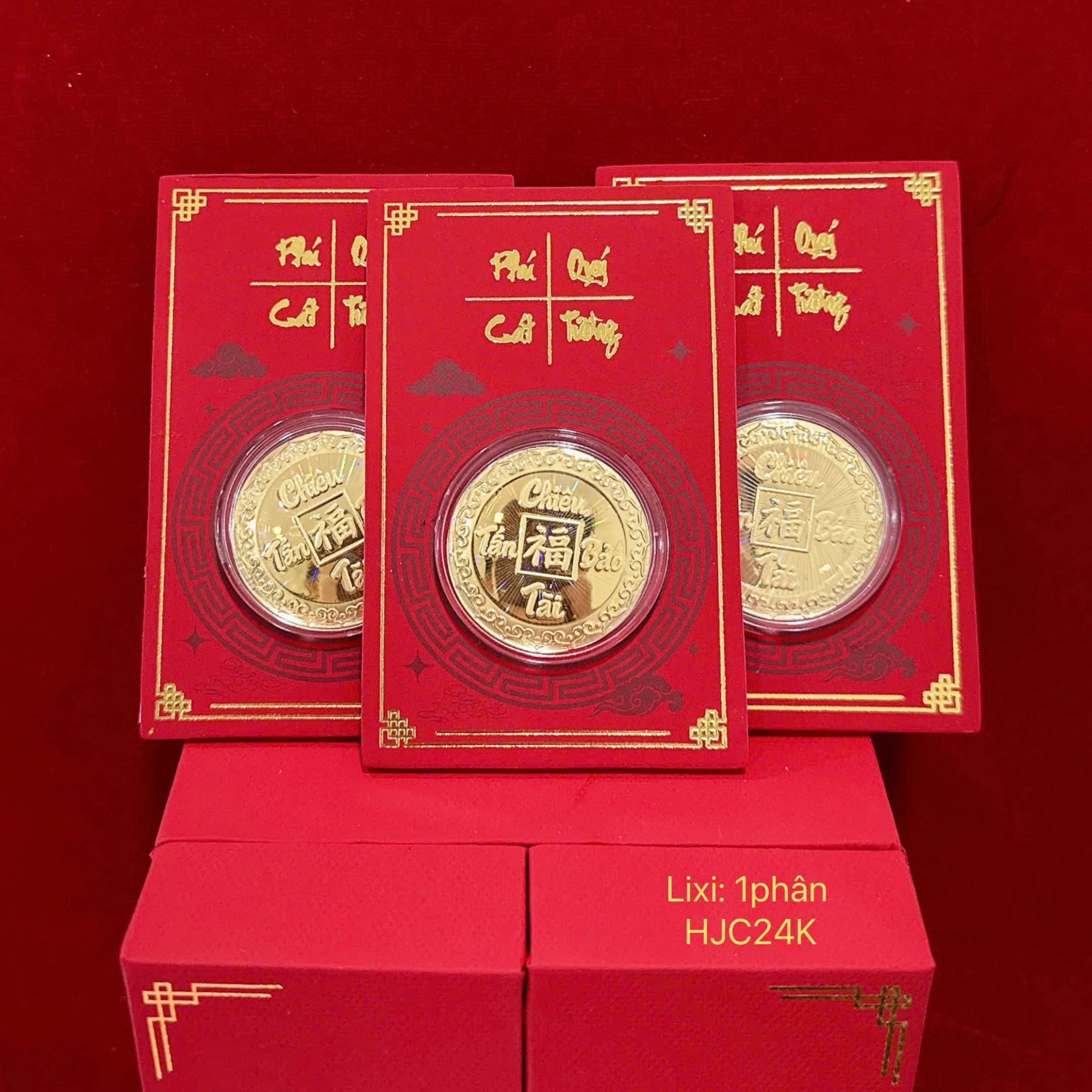 Quà tặng vàng 24K từ HJC