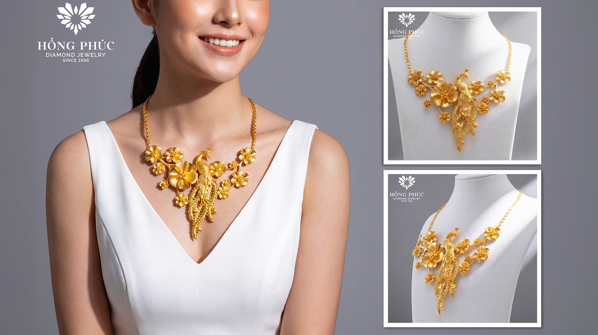 Thị trường giá vàng Hồng Phúc biến động