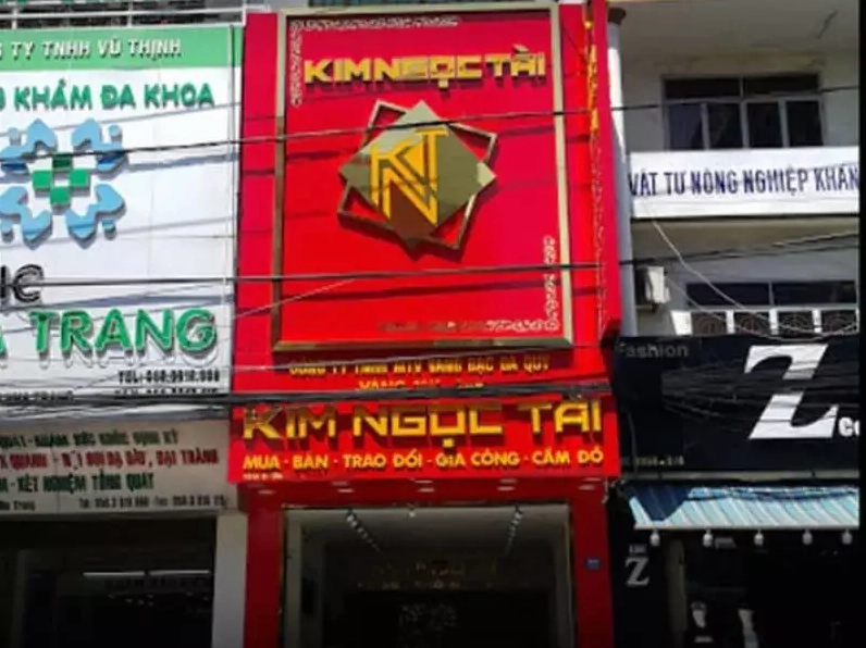 Tiệm vàng Kim Ngọc tại Nha Trang - một trong số nhiều tiệm vàng uy tín