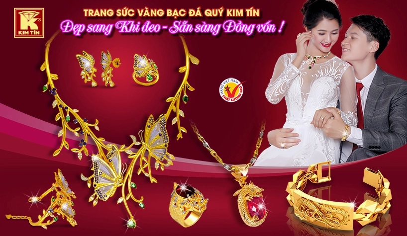 TRANG SỨC VÀNG BẠC ĐÁ QUÝ KIM TÍN Đẹp sang Khi đeo – Sẵn sàng Đồng vốn!